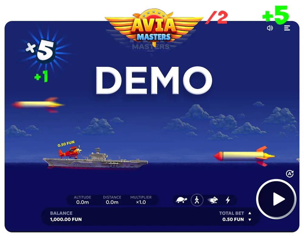 Avia Masters Demo Game for Free